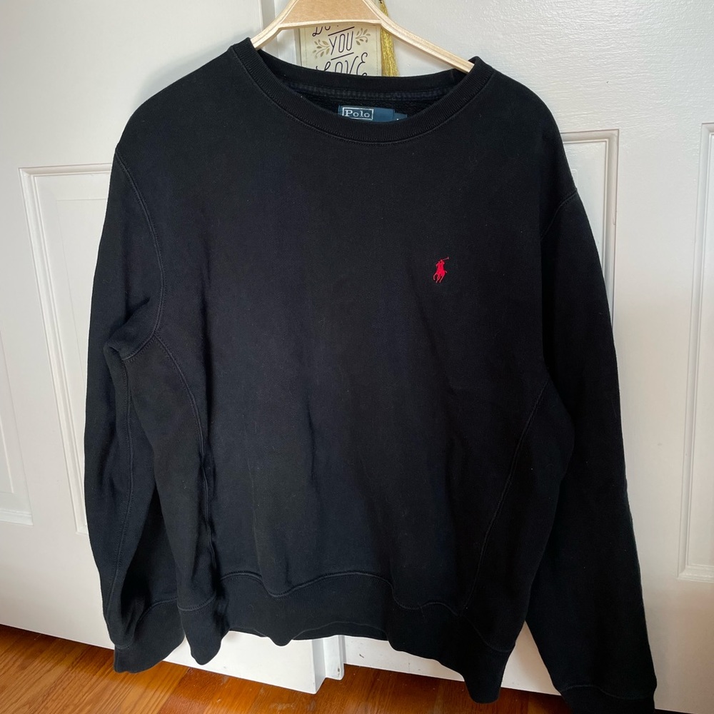Vintage polo sweatshirt